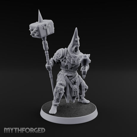 Rallying the Faithful Human Zealot A Miniature for Dungeons and Dragons, Pathfinder or other TTRPGs