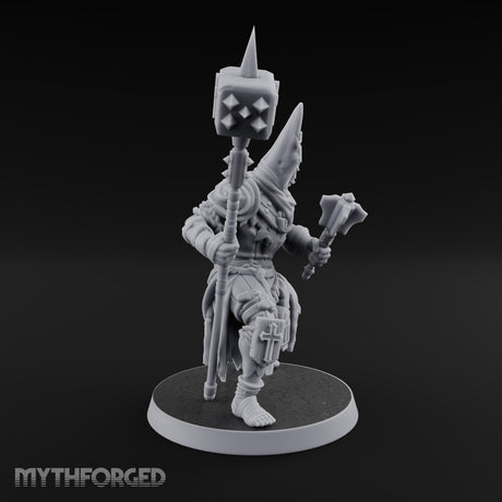 Rallying the Faithful Human Zealot A Miniature for Dungeons and Dragons, Pathfinder or other TTRPGs