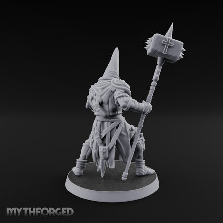 Rallying the Faithful Human Zealot A Miniature for Dungeons and Dragons, Pathfinder or other TTRPGs
