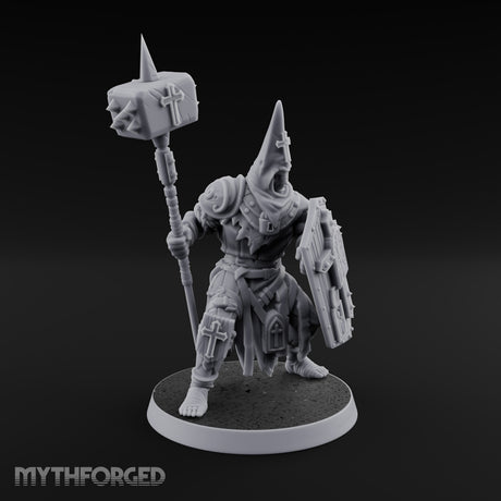 Rallying the Faithful Human Zealot A Miniature for Dungeons and Dragons, Pathfinder or other TTRPGs