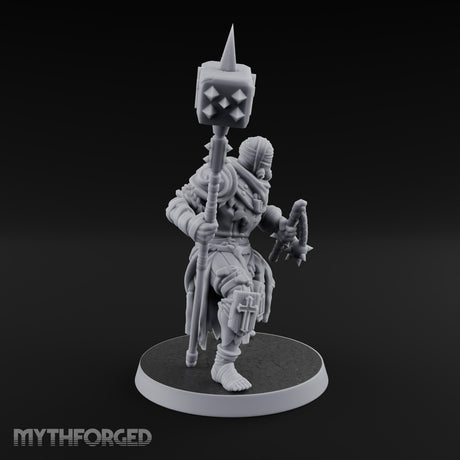 Rallying the Faithful Human Zealot A Miniature for Dungeons and Dragons, Pathfinder or other TTRPGs