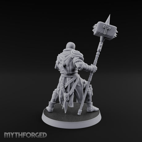 Rallying the Faithful Human Zealot A Miniature for Dungeons and Dragons, Pathfinder or other TTRPGs