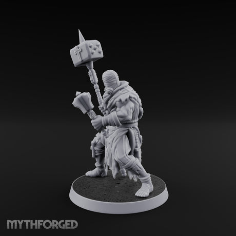 Rallying the Faithful Human Zealot A Miniature for Dungeons and Dragons, Pathfinder or other TTRPGs
