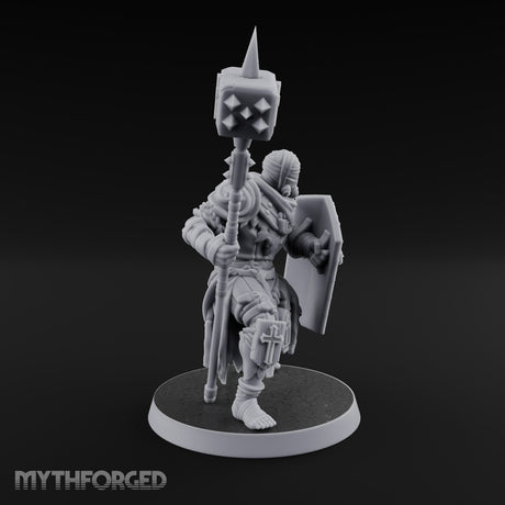 Rallying the Faithful Human Zealot A Miniature for Dungeons and Dragons, Pathfinder or other TTRPGs