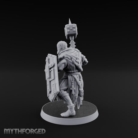 Rallying the Faithful Human Zealot A Miniature for Dungeons and Dragons, Pathfinder or other TTRPGs