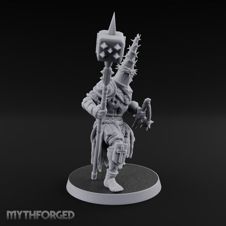 Rallying the Faithful Human Zealot A Miniature for Dungeons and Dragons, Pathfinder or other TTRPGs