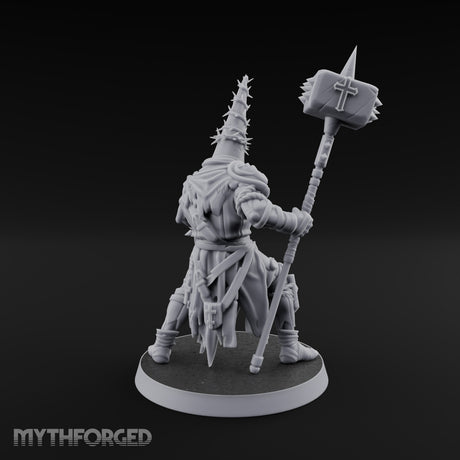 Rallying the Faithful Human Zealot A Miniature for Dungeons and Dragons, Pathfinder or other TTRPGs