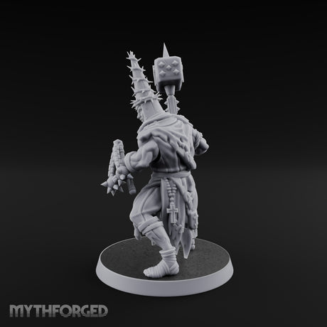 Rallying the Faithful Human Zealot A Miniature for Dungeons and Dragons, Pathfinder or other TTRPGs