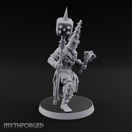 Rallying the Faithful Human Zealot A Miniature for Dungeons and Dragons, Pathfinder or other TTRPGs