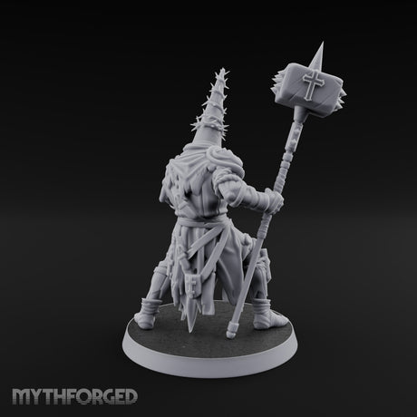 Rallying the Faithful Human Zealot A Miniature for Dungeons and Dragons, Pathfinder or other TTRPGs