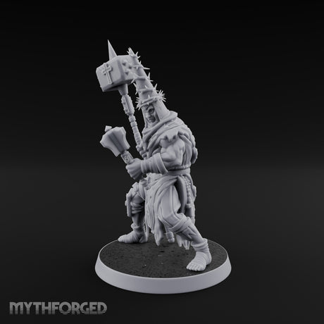 Rallying the Faithful Human Zealot A Miniature for Dungeons and Dragons, Pathfinder or other TTRPGs