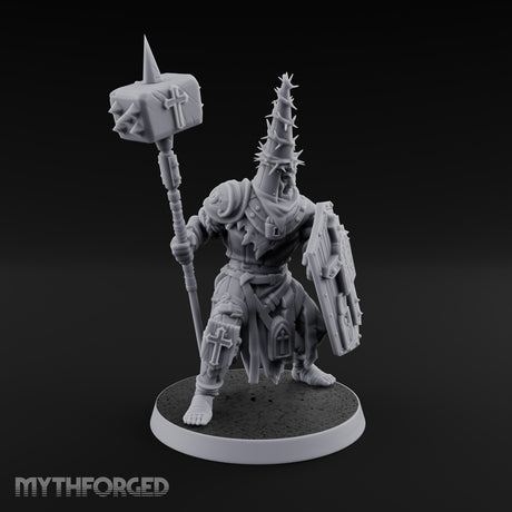 Rallying the Faithful Human Zealot A Miniature for Dungeons and Dragons, Pathfinder or other TTRPGs