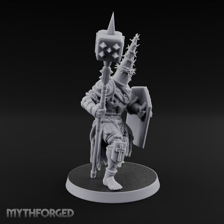 Rallying the Faithful Human Zealot A Miniature for Dungeons and Dragons, Pathfinder or other TTRPGs