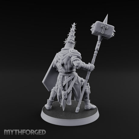 Rallying the Faithful Human Zealot A Miniature for Dungeons and Dragons, Pathfinder or other TTRPGs