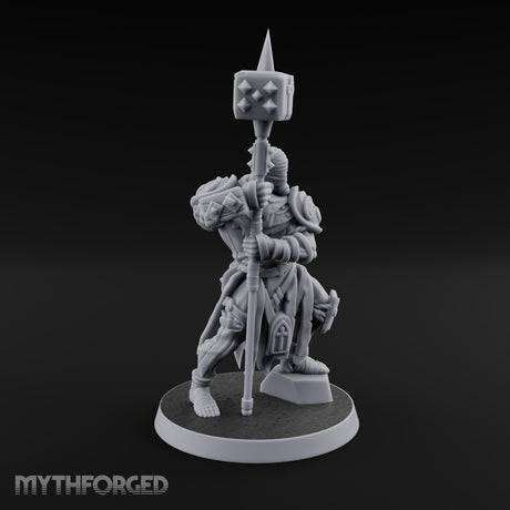 Rallying the Faithful Human Zealot B Miniature for Dungeons and Dragons, Pathfinder or other TTRPGs