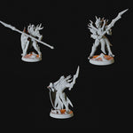 Six Elf Miniatures for Dungeons and Dragons - Myth Forged