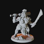Japanese Inspired Ogre Miniature for Dungeons and Dragons - Myth Forged