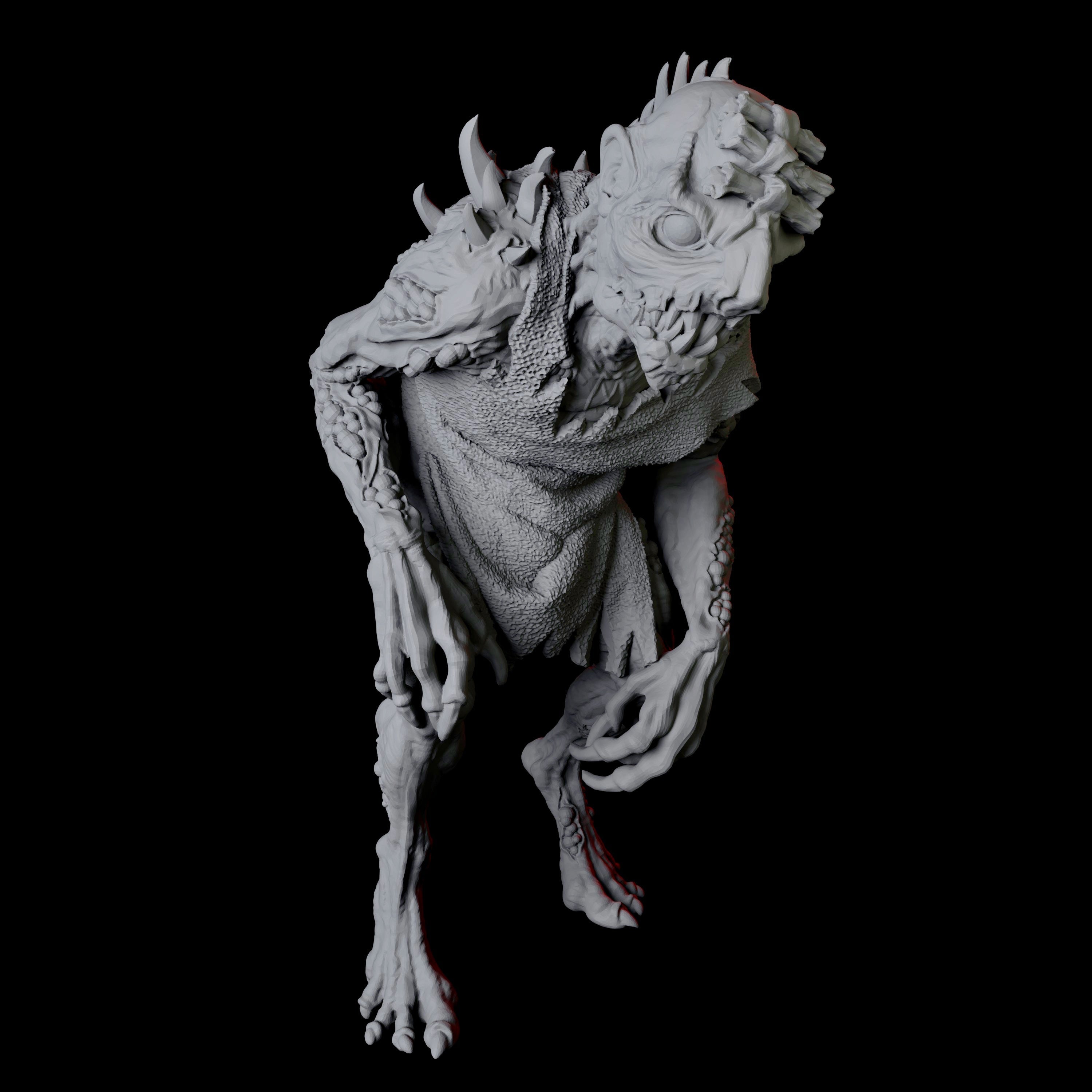 10 Ghoul Miniatures for Dungeons and Dragons - Myth Forged