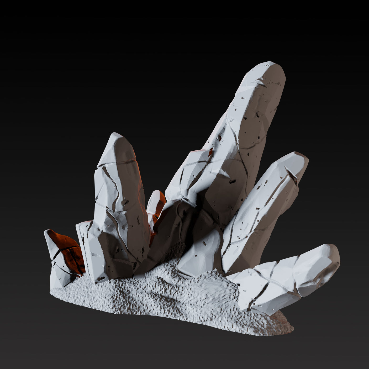 15 Arctic Scatter Terrain Pieces Miniature for Dungeons and Dragons, Pathfinder or other TTRPGs