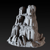 15 Arctic Scatter Terrain Pieces Miniature for Dungeons and Dragons, Pathfinder or other TTRPGs