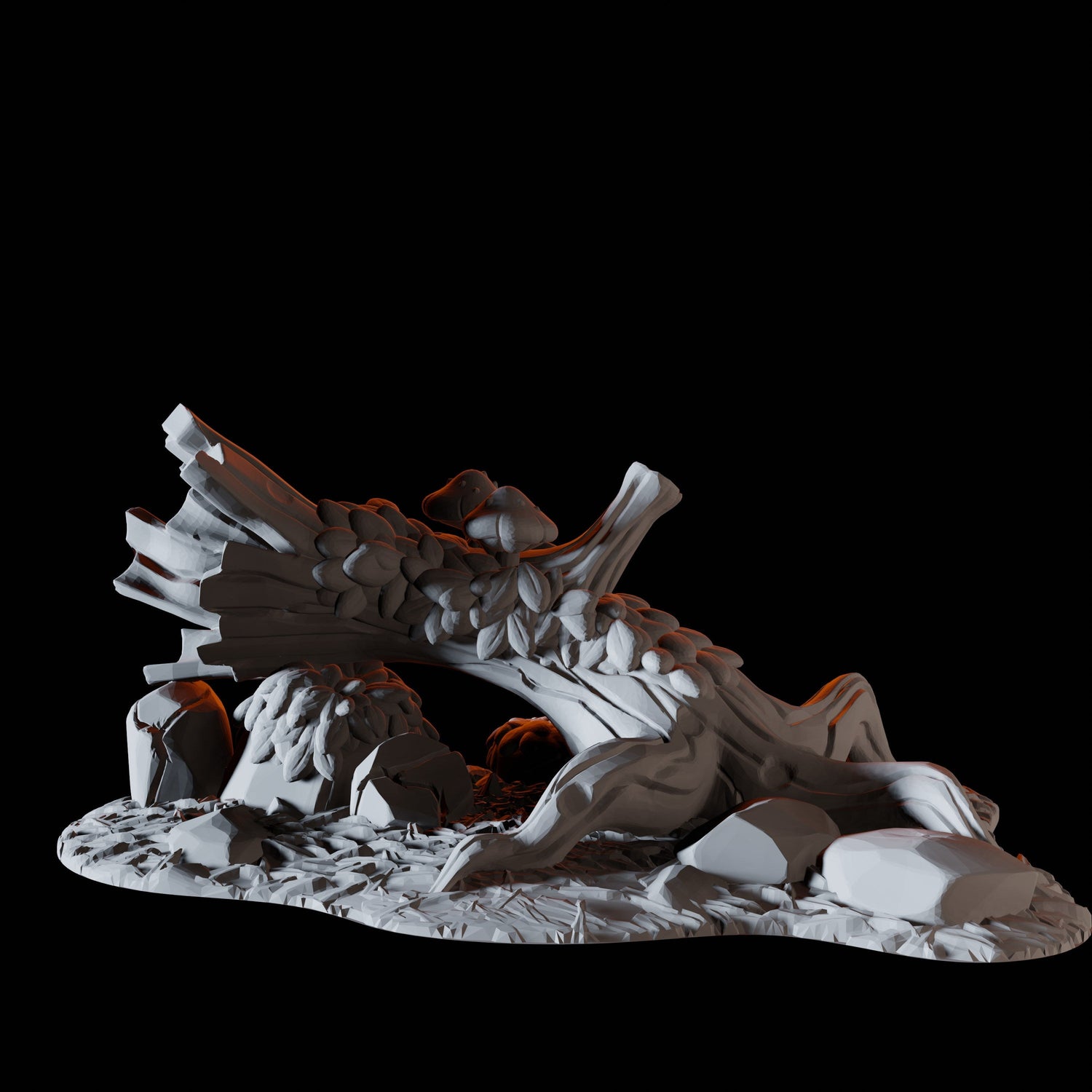 15 Forest Scatter Terrain Miniatures Miniature for Dungeons and Dragons, Pathfinder or other TTRPGs
