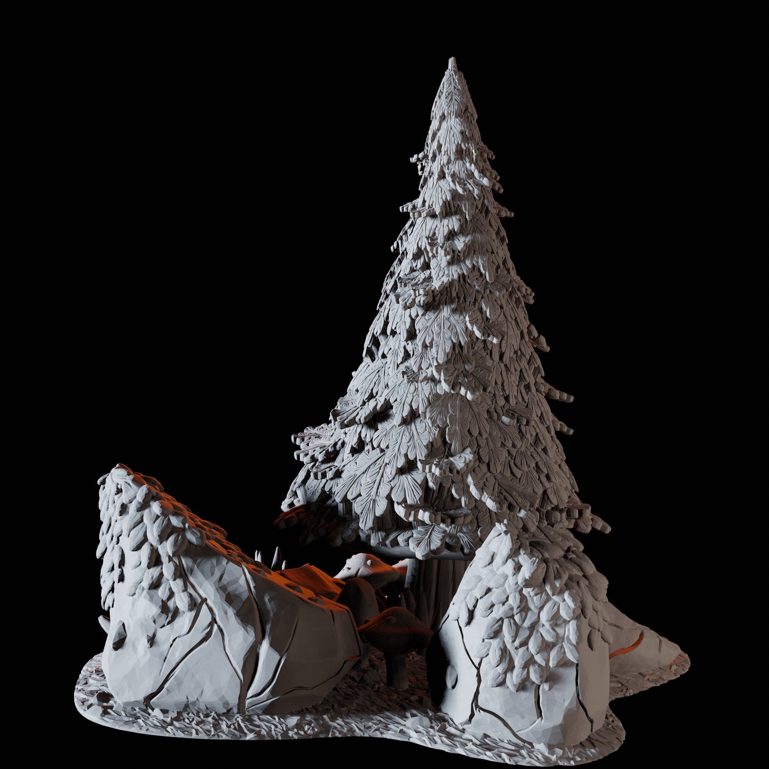 15 Forest Scatter Terrain Miniatures Miniature for Dungeons and Dragons, Pathfinder or other TTRPGs