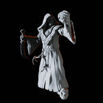 Cultist with Skull Miniature for Dungeons and Dragons - Myth Forged