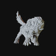 Worg Miniature for Dungeons and Dragons - Myth Forged