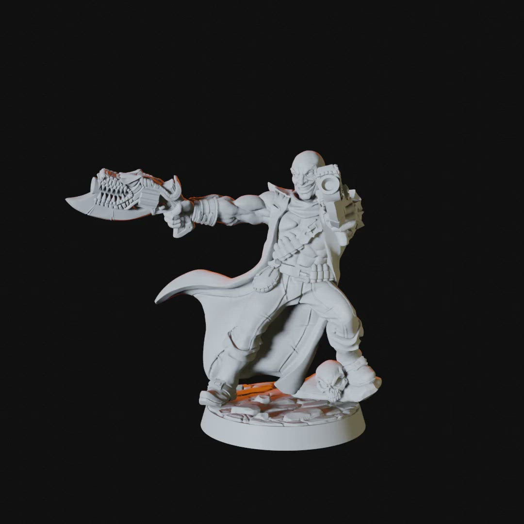 Gunslinger Miniature for Dungeons and Dragons - Myth Forged