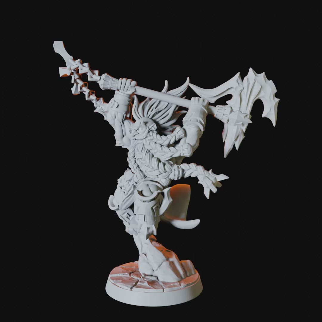 Axe Wielding Dwarf