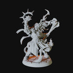 Female Human Paladin Miniature for Dungeons and Dragons - Myth Forged