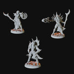 Six Mind Flayer Miniatures for Dungeons and Dragons - Myth Forged