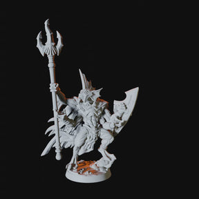 Sahuagin King Miniature for Dungeons and Dragons - Myth Forged