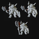 Three Minotaur Miniatures for Dungeons and Dragons - Myth Forged