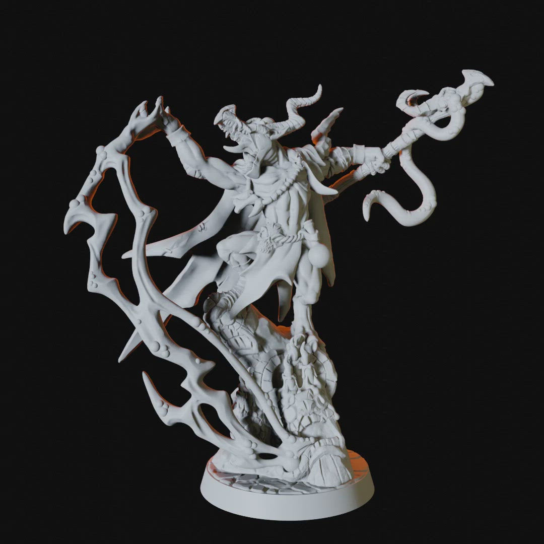 Kobold Wizard Miniature for Dungeons and Dragons - Myth Forged