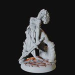 Undead Zombie Pinup Miniature for Dungeons and Dragons - Myth Forged