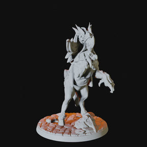 Rearing Griffon Miniature for Dungeons and Dragons - Myth Forged