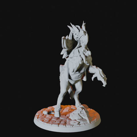 Rearing Griffon Miniature for Dungeons and Dragons - Myth Forged