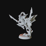 Drow or Dark Elf Fighter Miniature for Dungeons and Dragons - Myth Forged