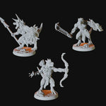 Six Lizardfolk Miniatures for Dungeons and Dragons - Myth Forged