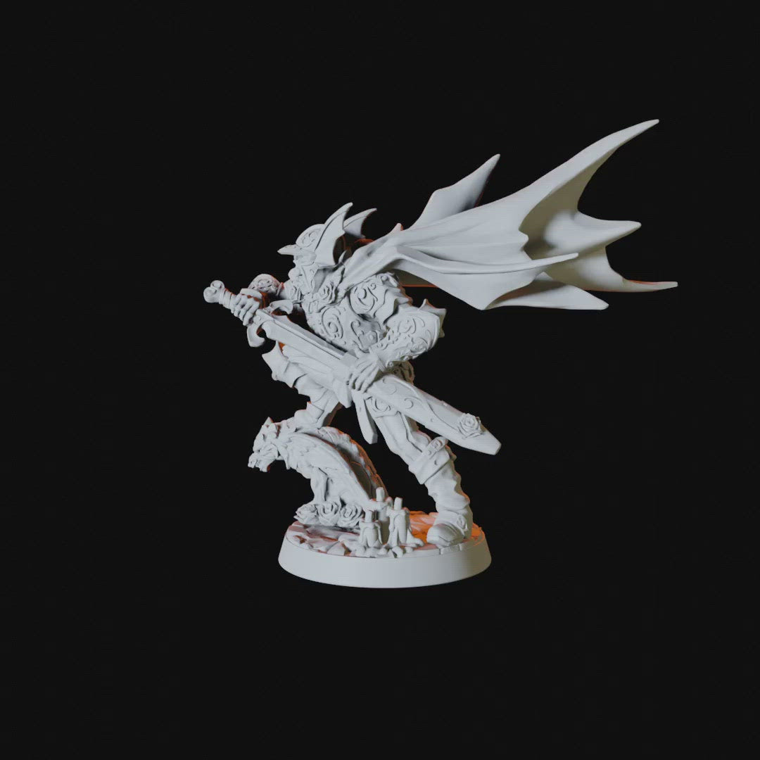 Undead Skeleton Warrior Miniature for Dungeons and Dragons - Myth Forged