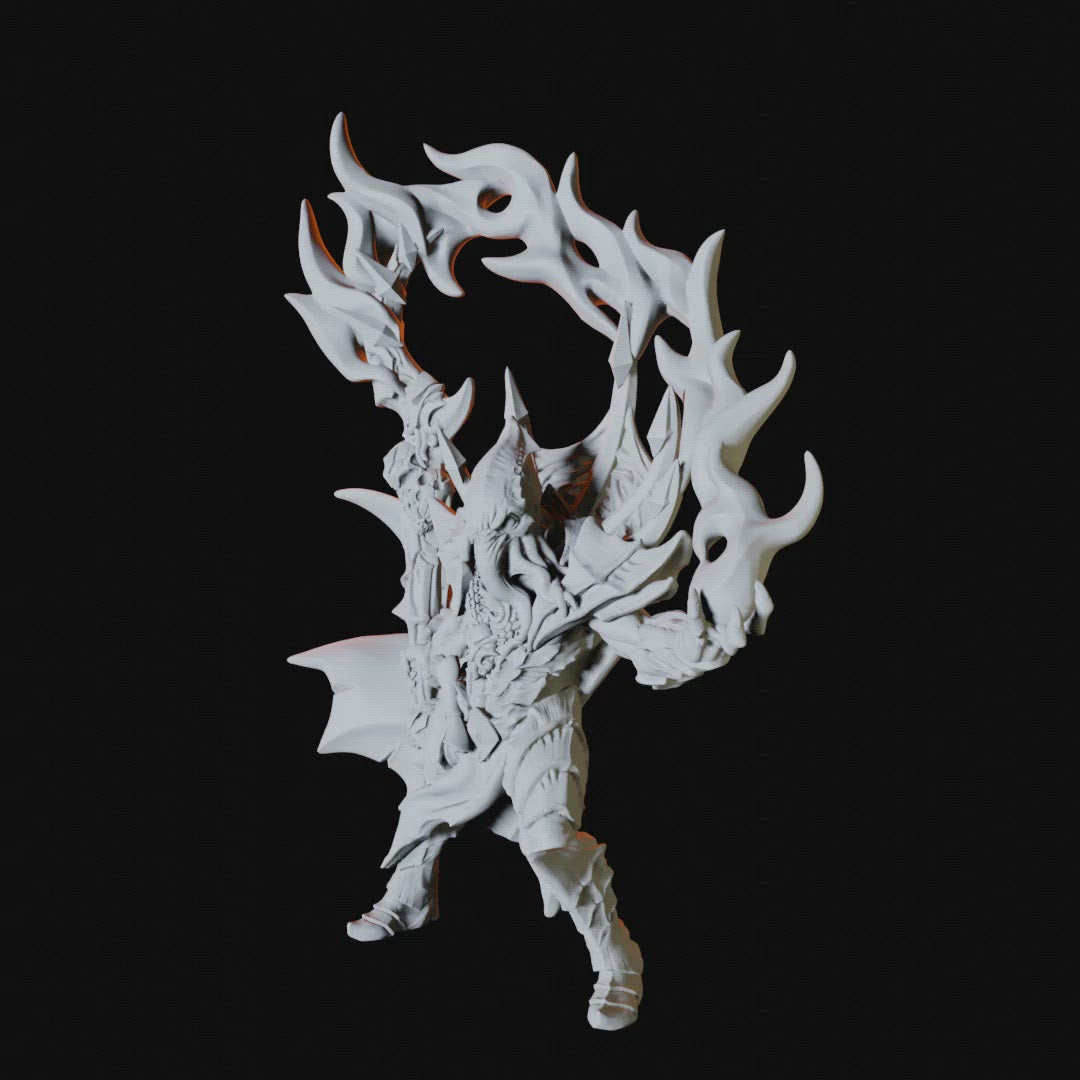 Mind Flayer Sorcerer Miniature for Dungeons and Dragons - Myth Forged