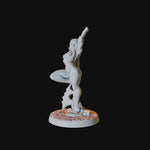 Orc Pinup Miniature for Dungeons and Dragons - Myth Forged