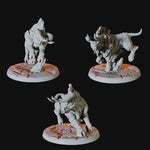 Three Armoured Bulls