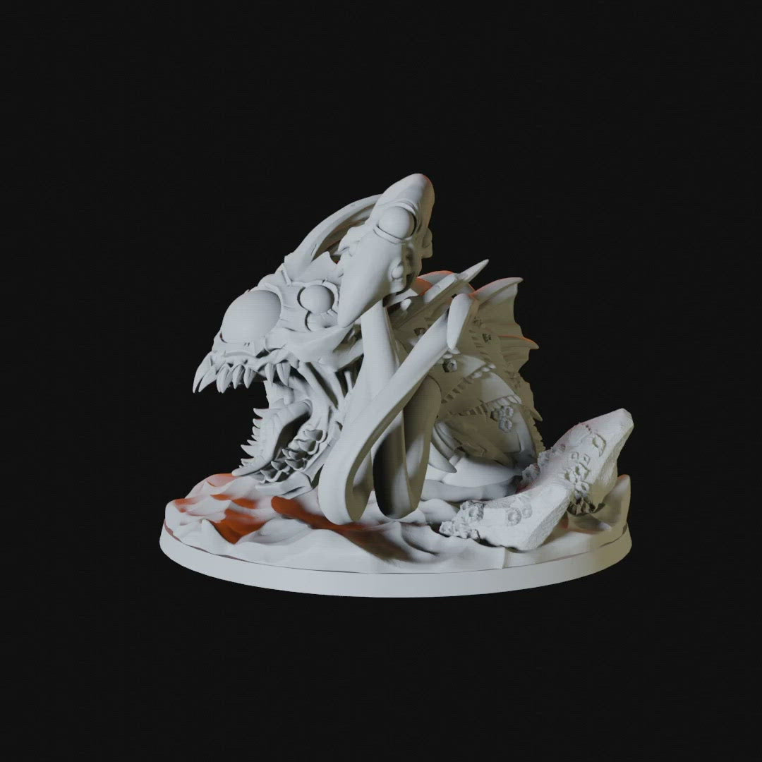 Aboleth or Kraken Miniature for Dungeons and Dragons - Myth Forged