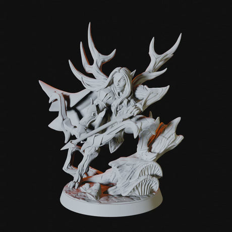 Elf Archer Miniature for Dungeons and Dragons - Myth Forged