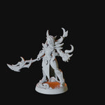 Elf Mage Miniature for Dungeons and Dragons - Myth Forged