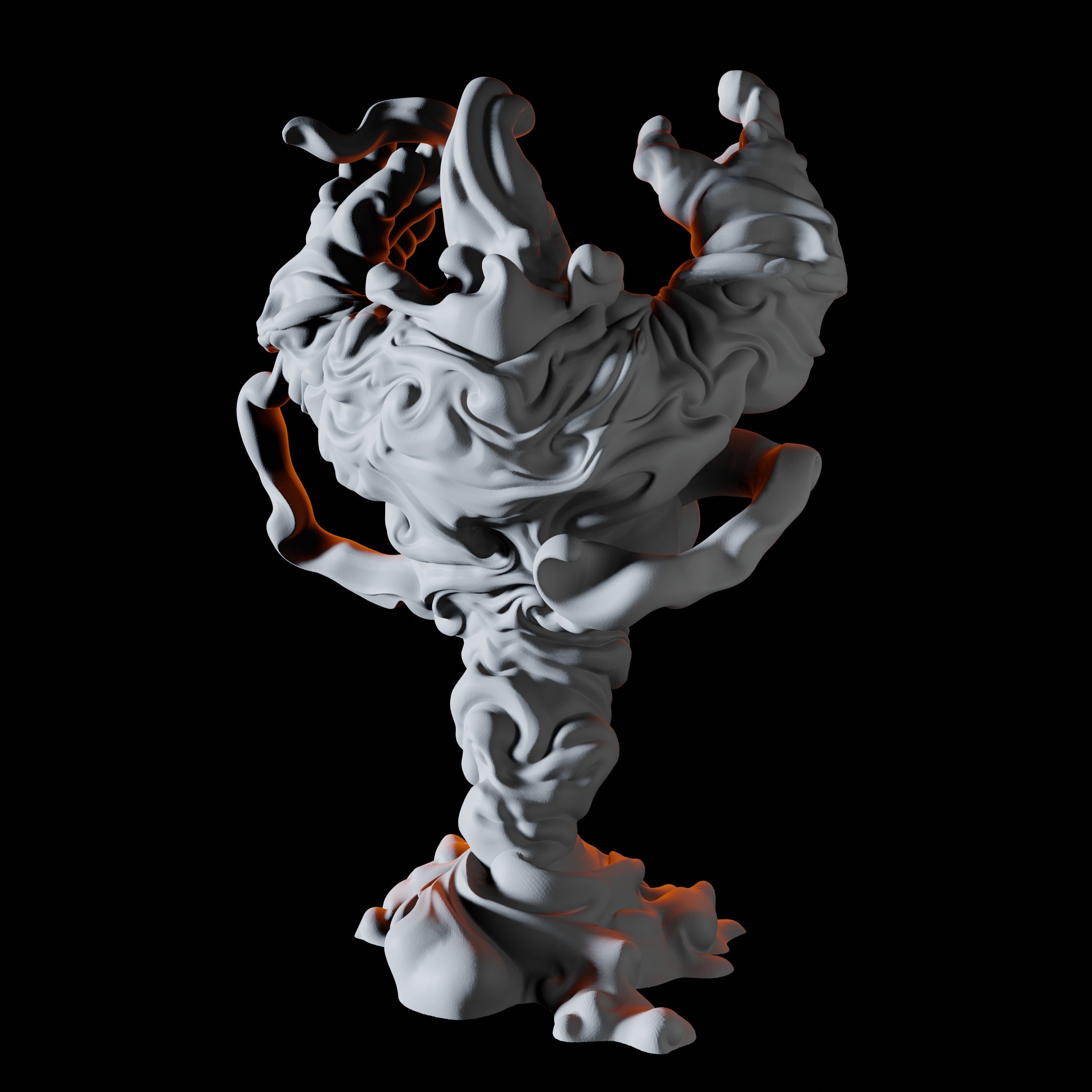 Air Elemental Miniature B for Dungeons and Dragons - Myth Forged