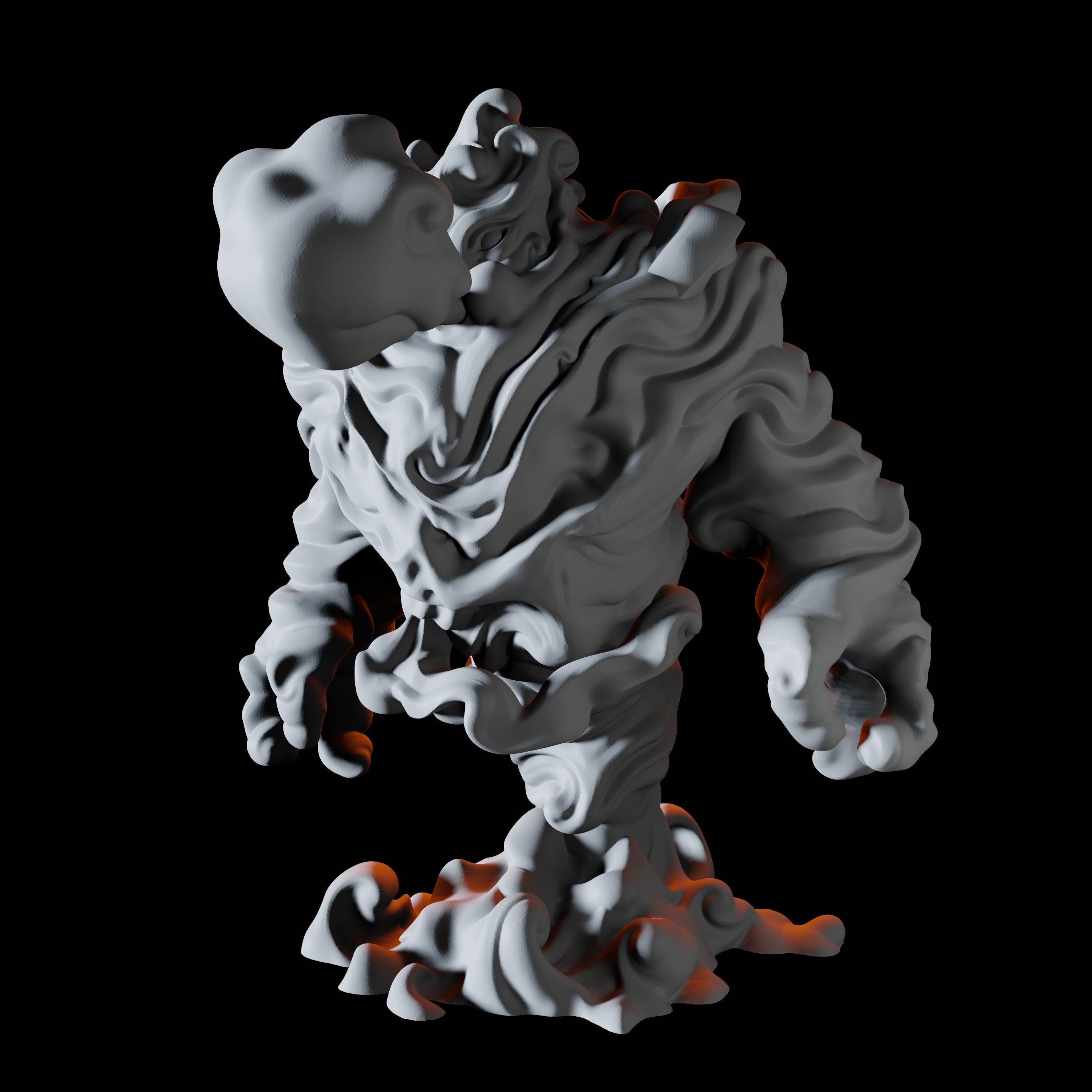 Air Elemental Miniature C for Dungeons and Dragons - Myth Forged
