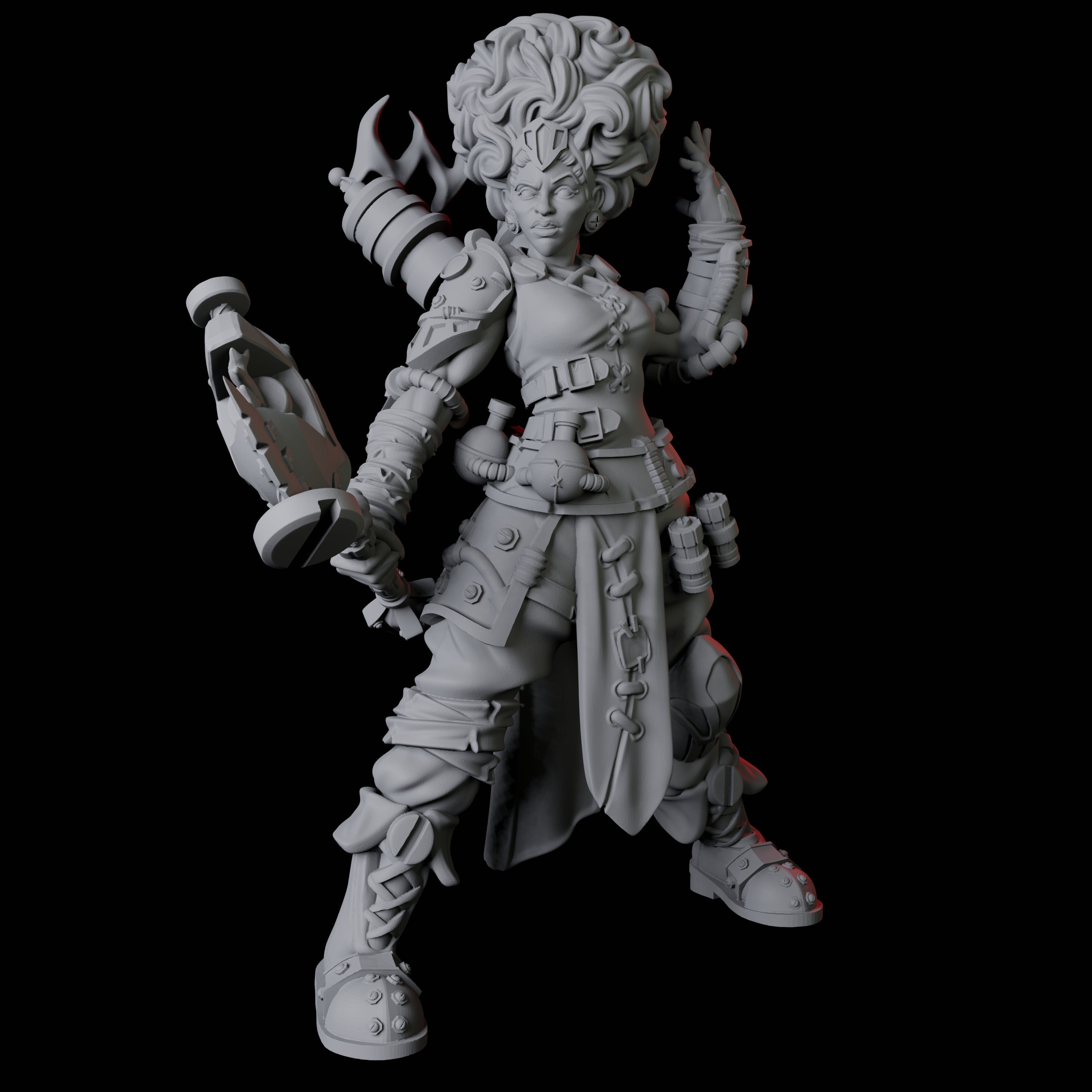 Augmented Artificer A Miniature for Dungeons and Dragons